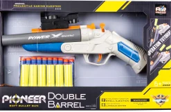 Dobbeltløbet softbullet gevær 37 cm