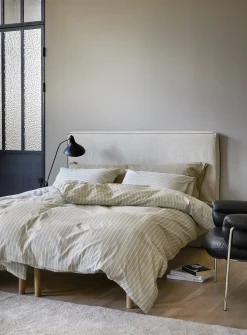 Dobbelt sengetøj 200x220 cm - 100% bomuld - Høie of Scandinavia - Pia Olivengrøn
