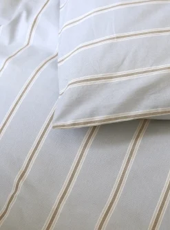Dobbelt sengetøj 200x220 cm - 100% bomuld - Høie of Scandinavia - Magnus Denim Blå
