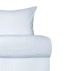 Dobbelt sengetøj 200x220 cm - 100% bomuld - Høie of Scandinavia - Tor Light Blue