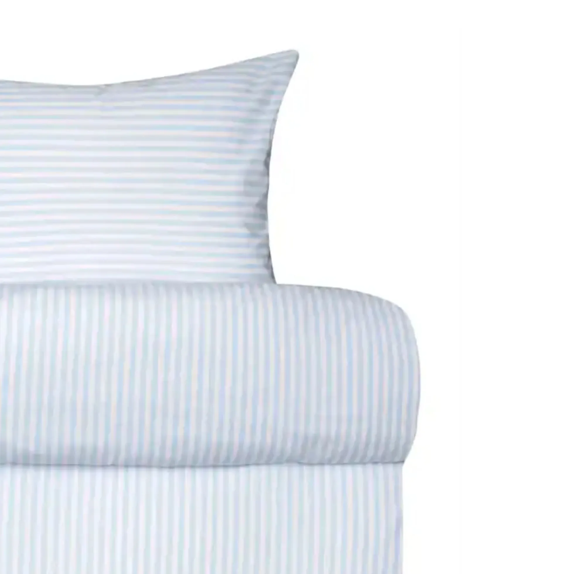 Dobbelt sengetøj 200x220 cm - 100% bomuld - Høie of Scandinavia - Tor Light Blue
