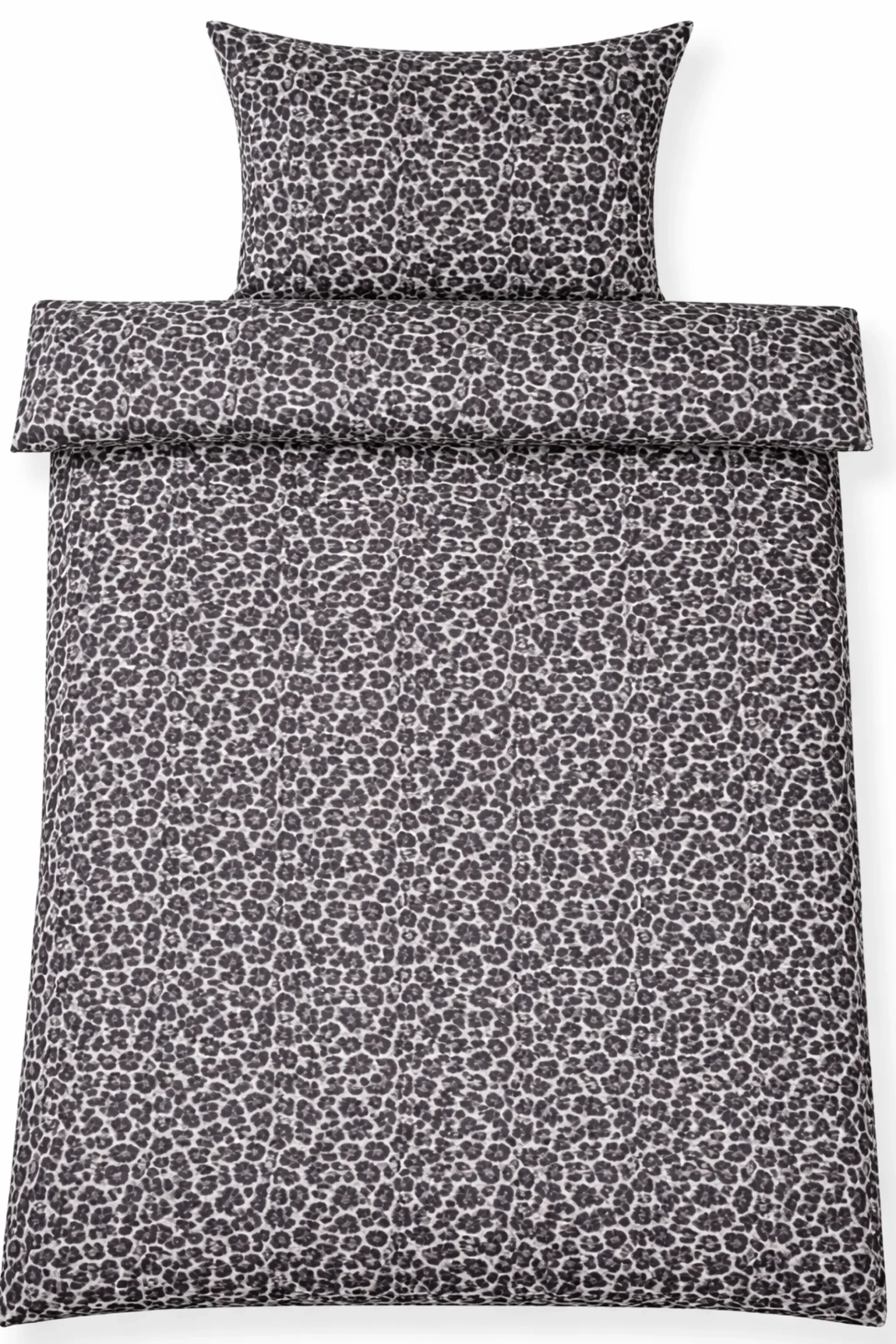 Dobbelt sengetøj 200x200 cm - 100% Bomuld - Leopard print