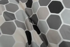Dobbelt sengetøj 200x200 cm - Microfiber - Cube print