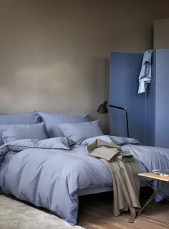 Dobbelt sengetøj 200x220 cm - Stonewashed - Høie of Scandinavia - Frøya Denim Blå