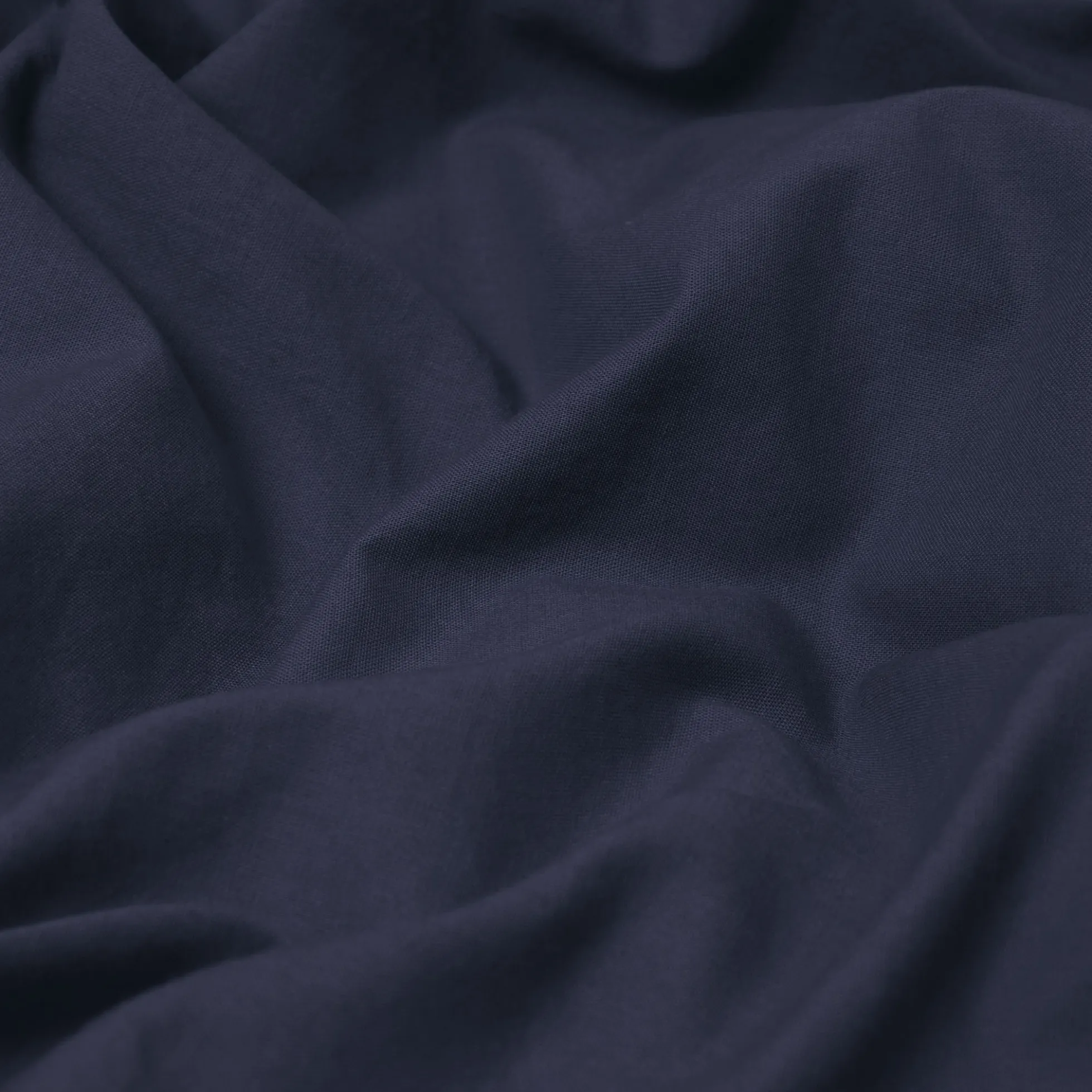 Dobbelt sengetøj 200x220 cm - Stonewashed - Firm deep blue