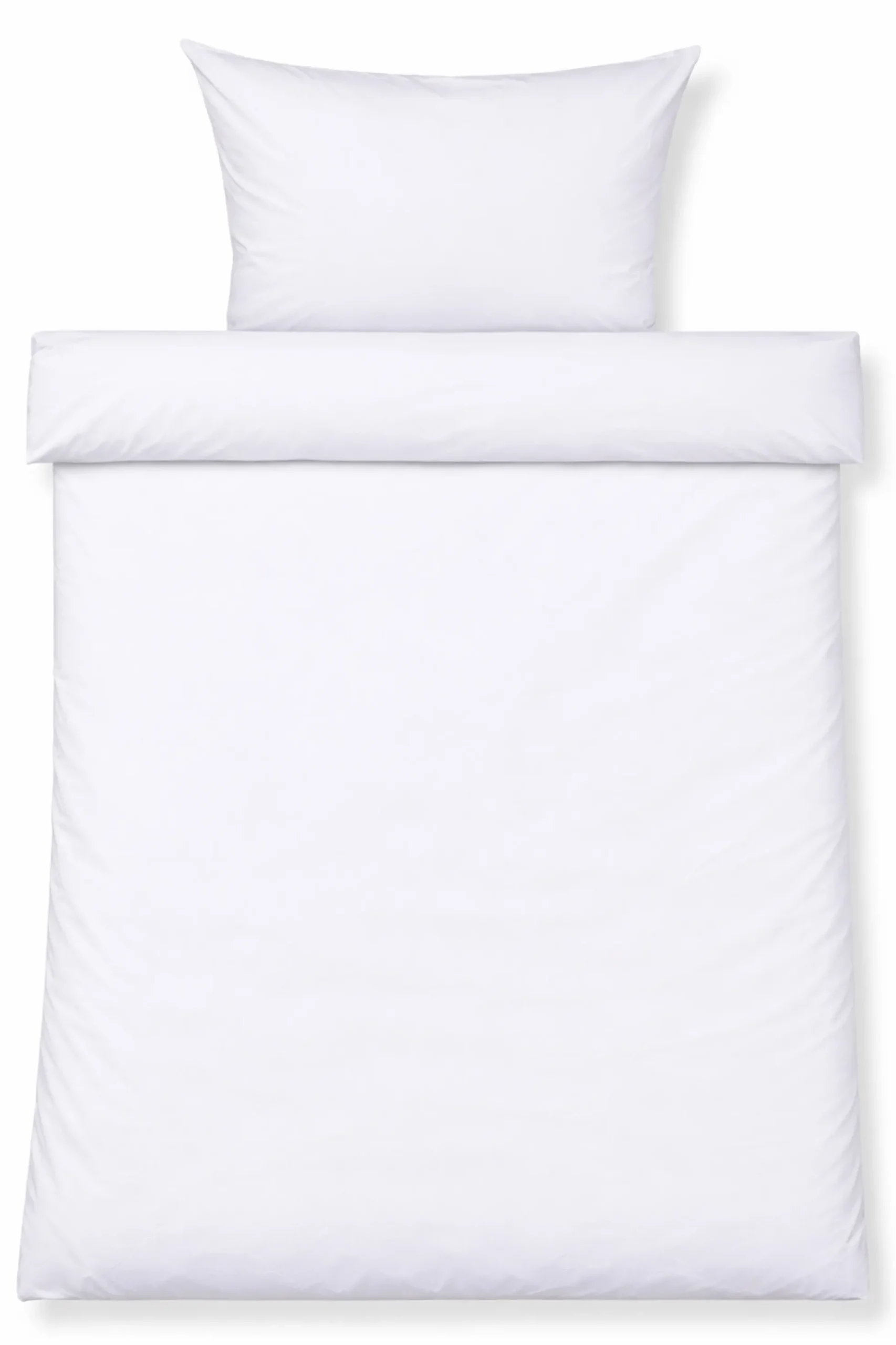 Dobbelt sengetøj 200x200 cm - Stonewashed - Firm white