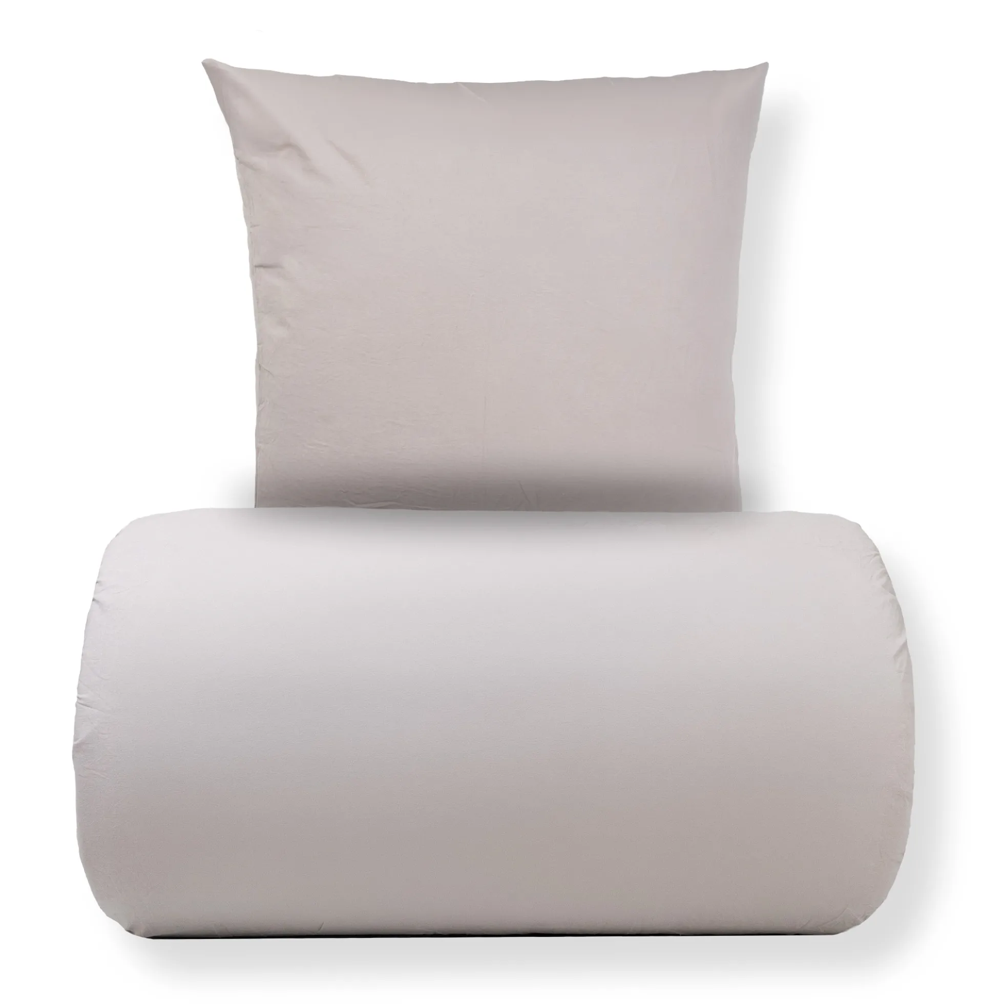 Dobbelt sengetøj 200x200 cm - Stonewashed - Firm grey
