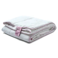 Dobbelt silkedyne - Helårsdyne i 100% mulberry silke og bambus - 200x220 cm - Nature By Borg dyne
