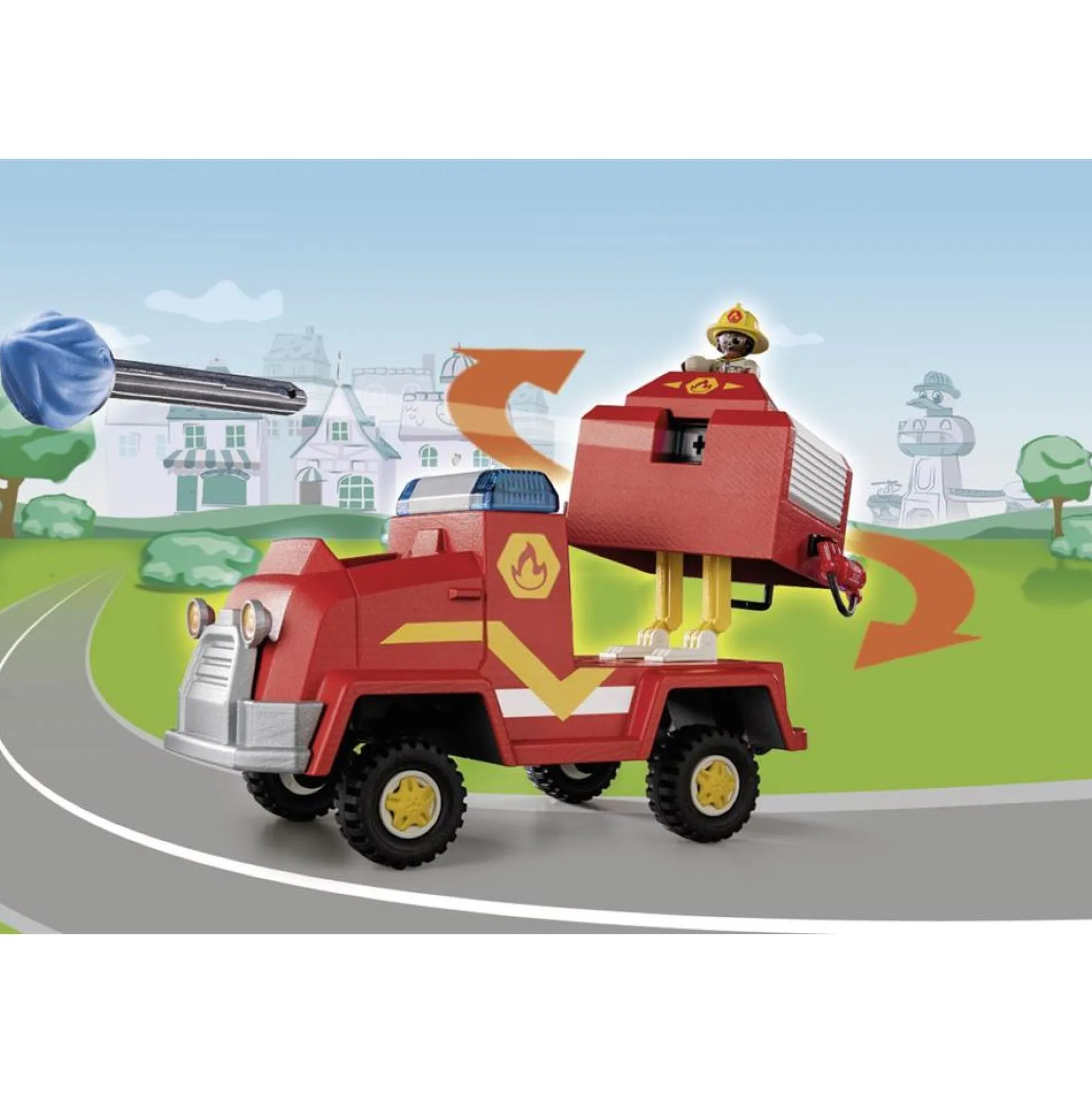 D*O*C** - Brandvæsenets udrykningskøretøj - PL70914 - PLAYMOBIL Duck On Call