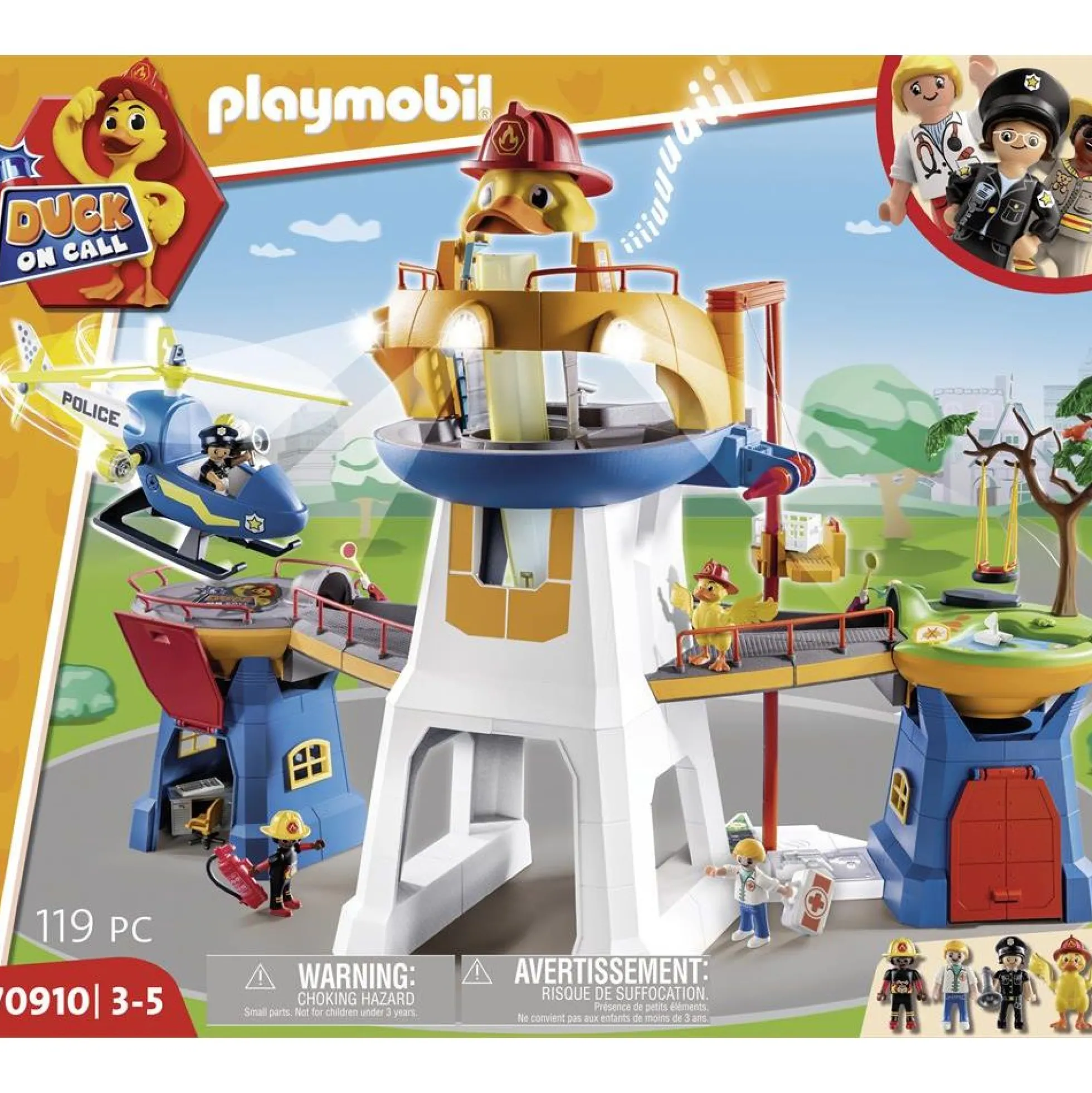 D*O*C* - Hovedkvarter - PL70910 - PLAYMOBIL Duck On Call