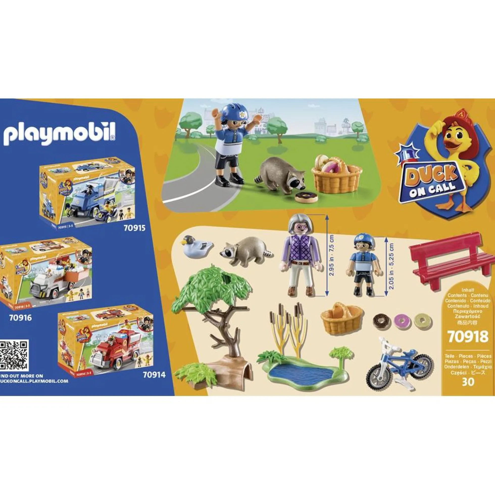 D*O*C* Politiaktion. Fang tyven! - PL70918 - PLAYMOBIL Duck On Call