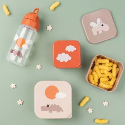 Done By Deer snack boks sæt 3 stk. - Happy Clouds - Pudder