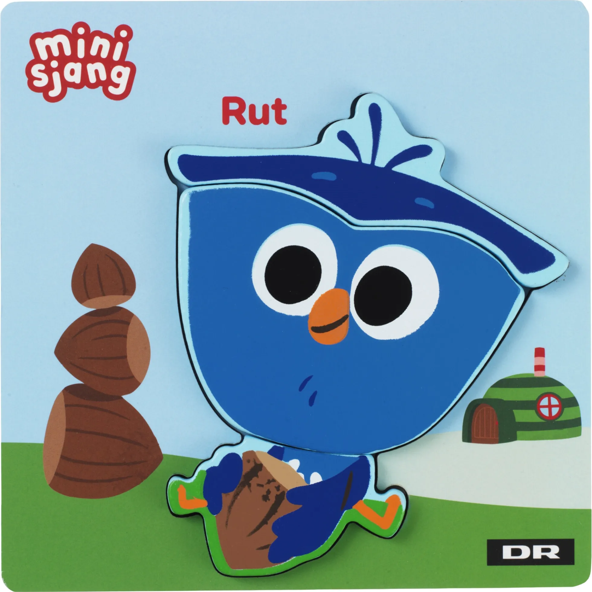 DR Træpuslespil - Rut - 3 brikker
