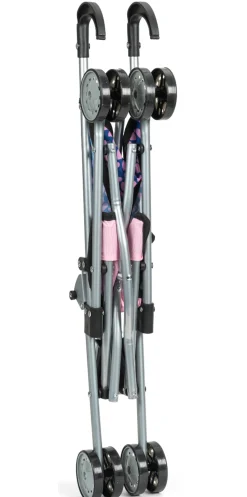 Dukke klapvogn - Passer til 30-43 cm dukker