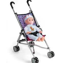 Dukke klapvogn - Passer til 30-43 cm dukker