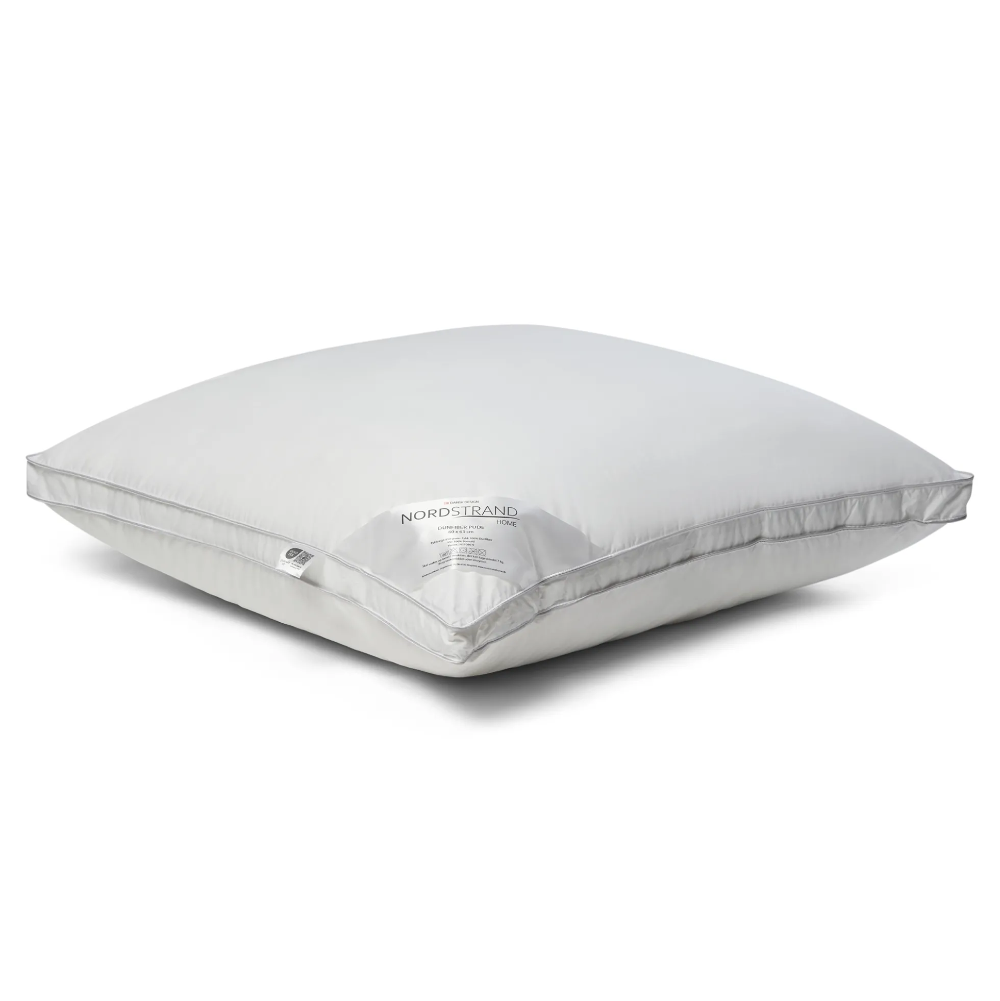 Dunfiber hovedpude - Mellem høj pude - 60x63 cm - Nordstrand Home