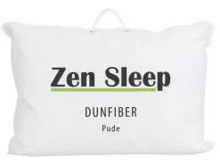 Dunfiber pude - Allergivenlig hovedpude - 50x70 cm - Mellem - Zen Sleep