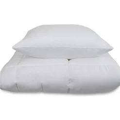 Dyne og pude sæt - Helårsdyne + Hovedpude 140x200 cm/60x63 cm - Zen Sleep fiberdyne og fiberpude
