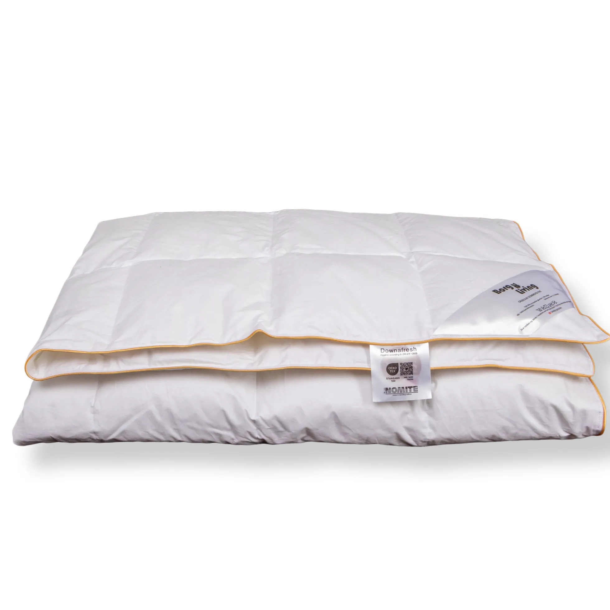 Dyne pude sæt med gåsedun - Sommerdyne - 200x220 cm + 2x 60x63 cm