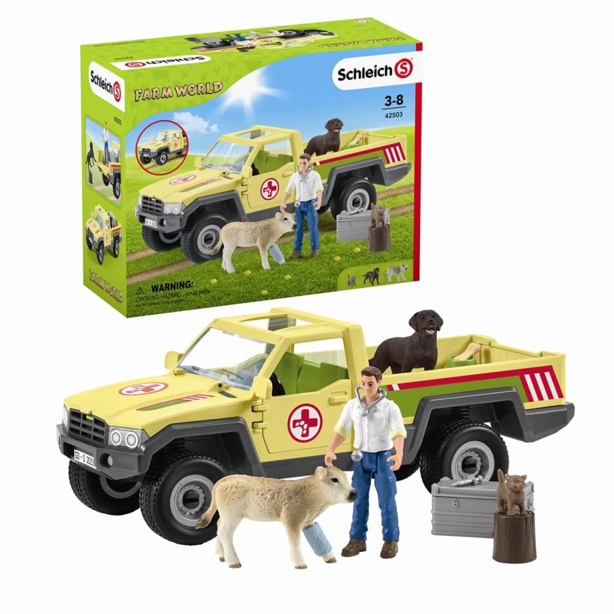 Dyrlægebesøg på gården - Schleich