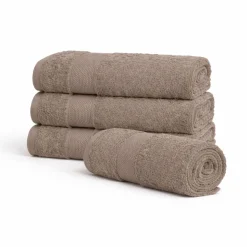 Egyptisk bomulds håndklæde - 100% egyptisk bomuld - Gæstehåndklæde 40x60 cm - Orkidé - Sand