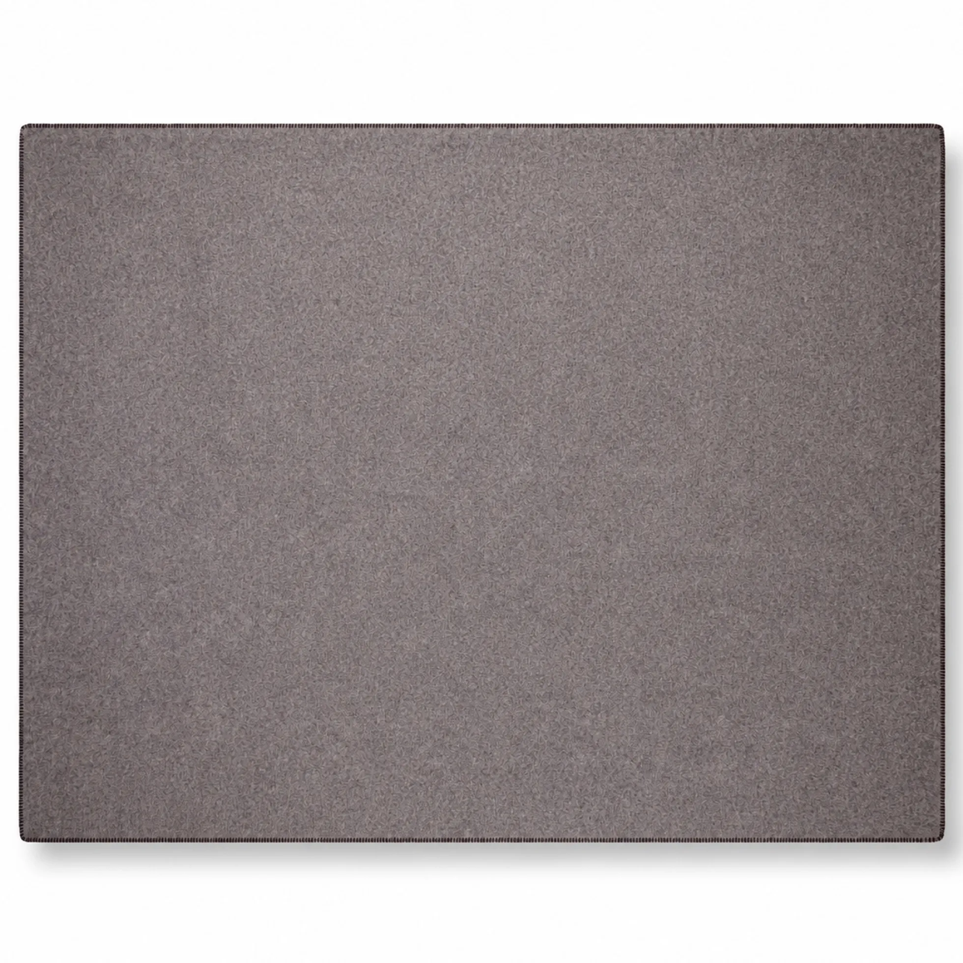 Eksklusiv uldplaid - 100% Uld - 140x200 cm - Ekstra kraftig kvalitet - Oslo Grå