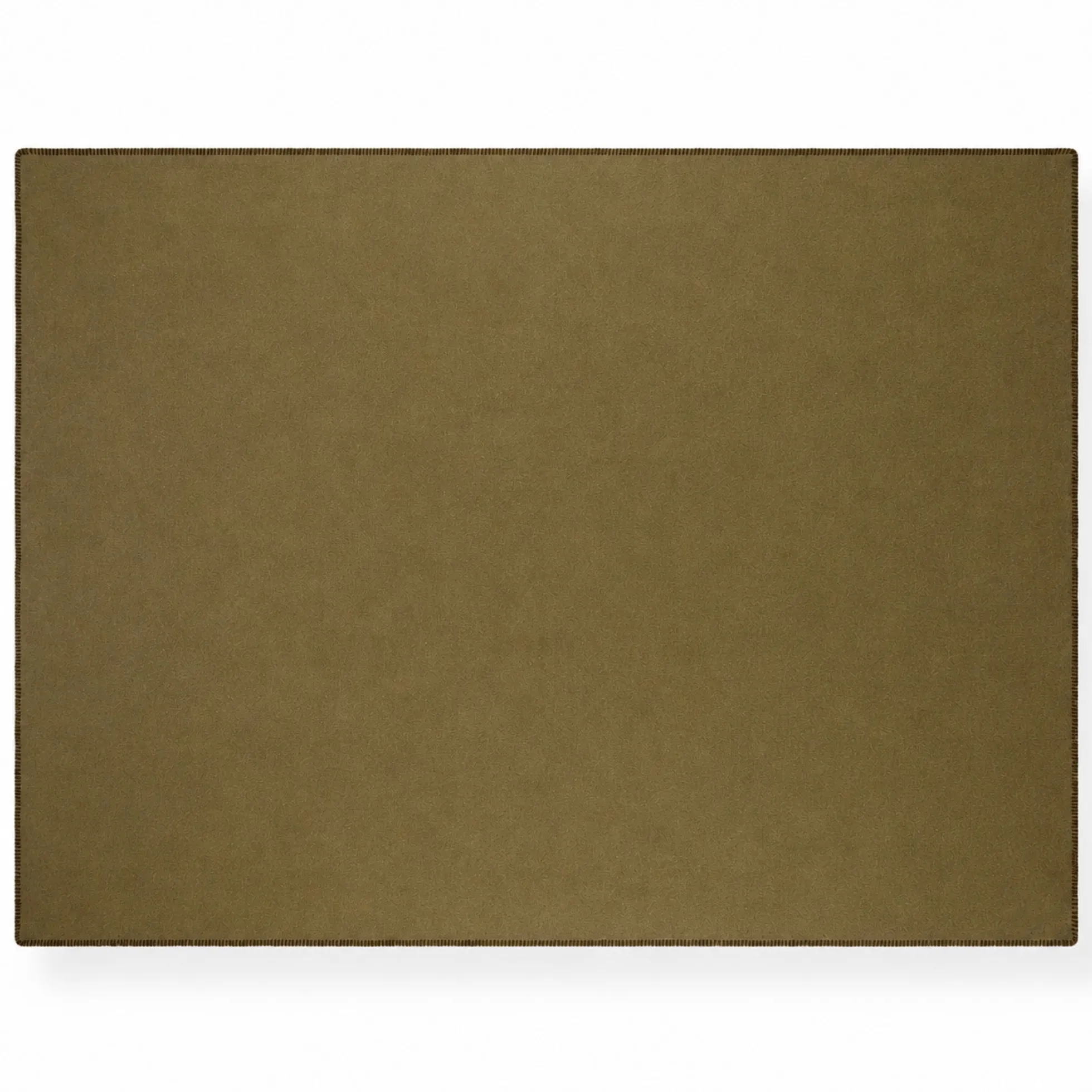 Eksklusiv uldplaid - 100% Uld - 140x200 cm - Ekstra kraftig kvalitet - Oslo Grøn