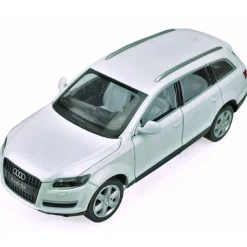Elektrisk legetøjsbil - SUV - Hvid metal - MSZ