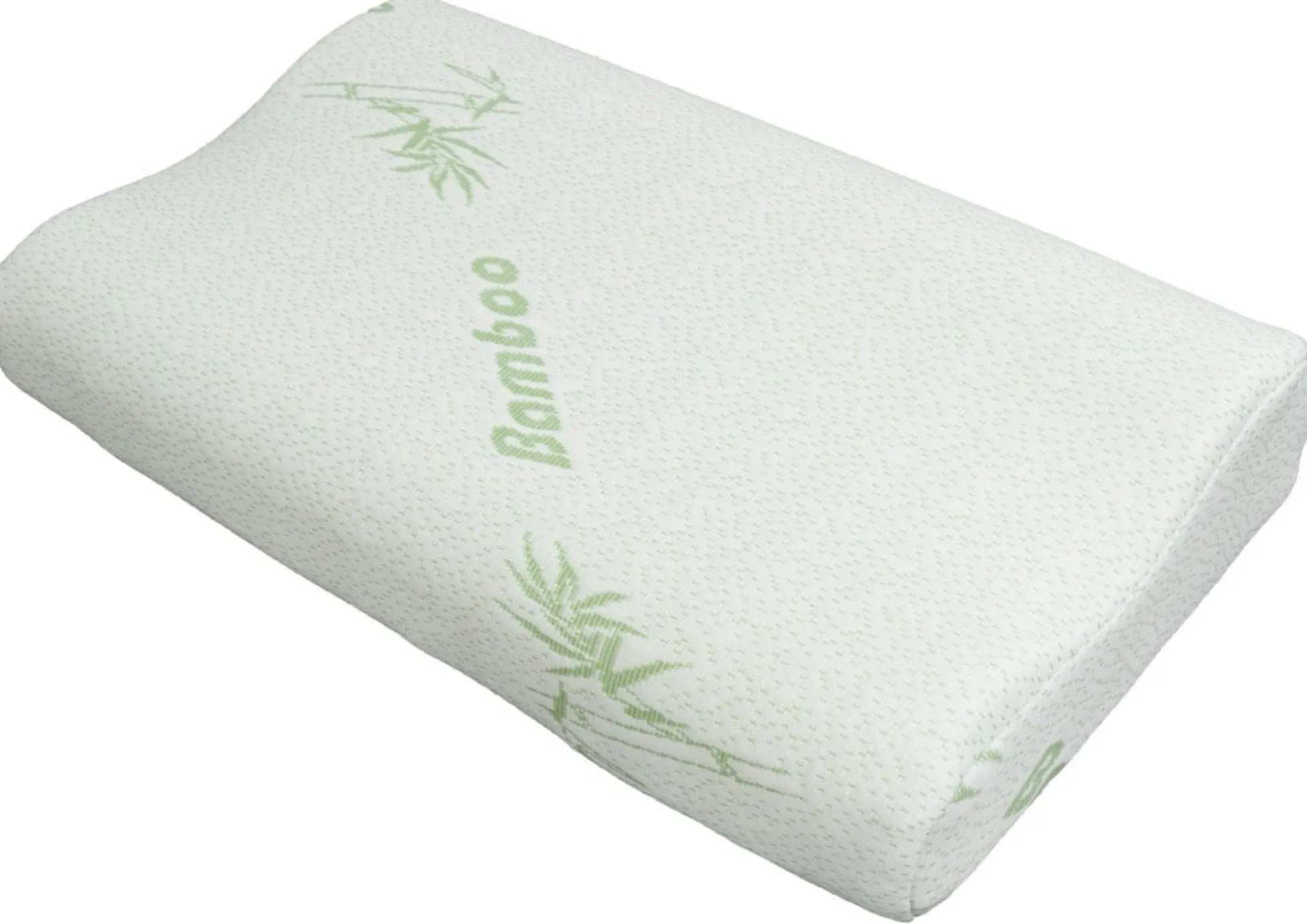 Ergonomisk bambus pude - Nakkepude i memory skum - Zen Sleep