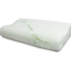 Ergonomisk bambus pude - Nakkepude i memory skum - Zen Sleep