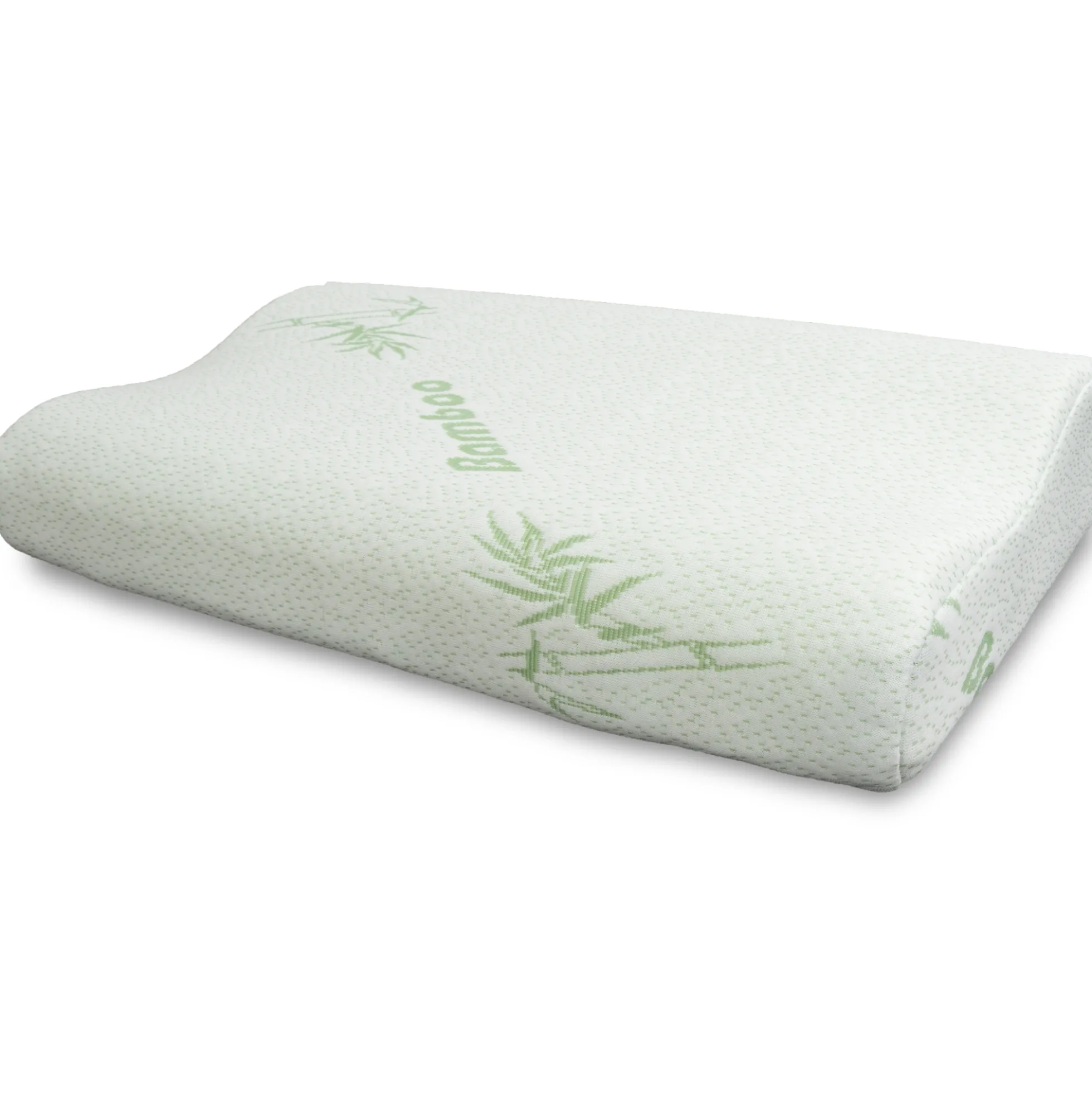 Ergonomisk bambus pude - Nakkepude i memory skum - Zen Sleep