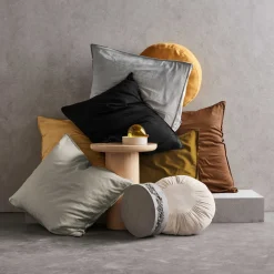 Essenza sengetøj - 140x220 cm - 100% bomuldssatin sengesæt - Minte Grey sengelinned