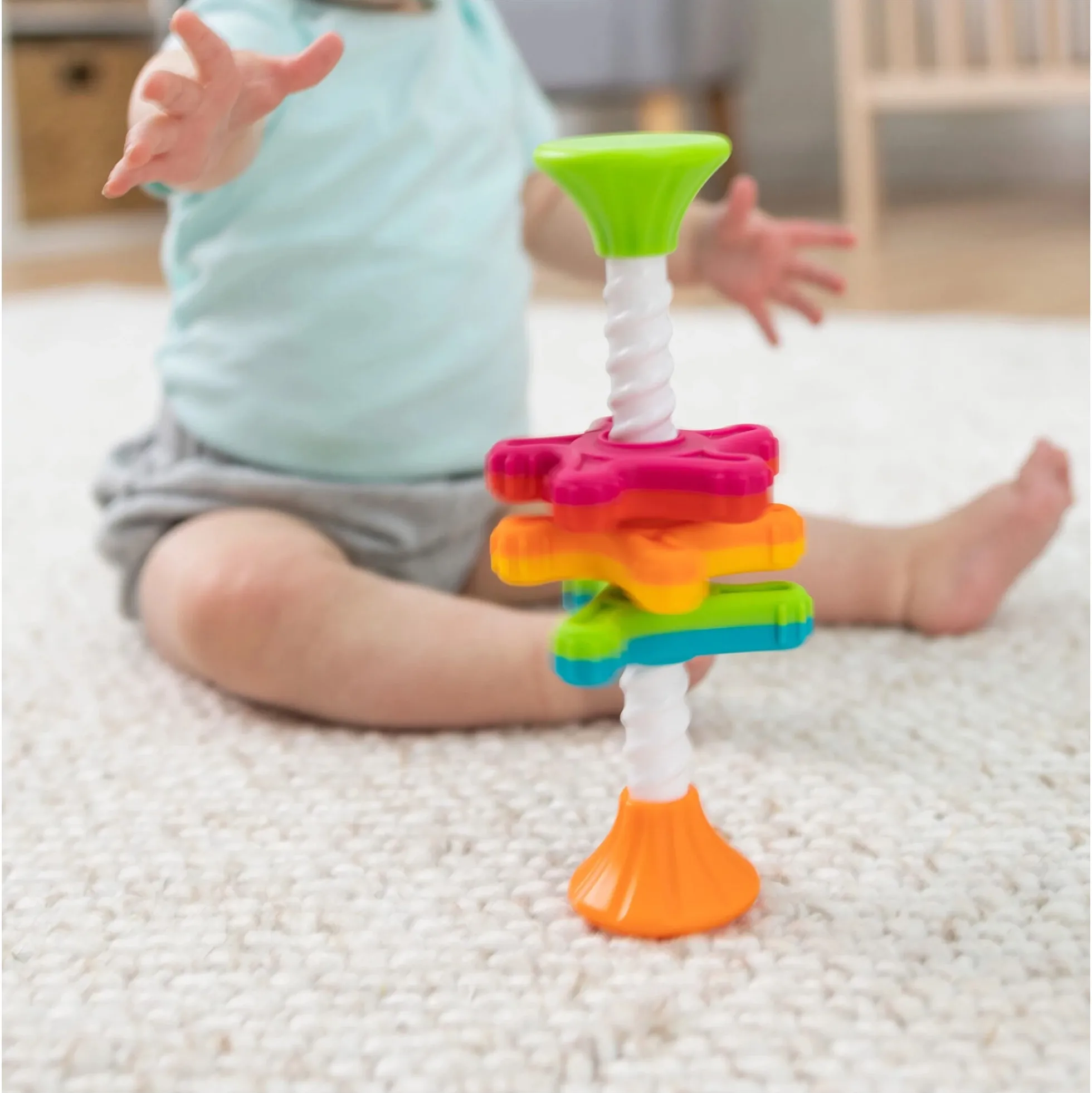 Fat Brain Mini Spinny - Sanselegetøj - 24 cm
