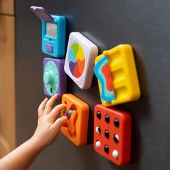 Fat Brain PlayTab startsæt med baseplade og 6 brikker - 28x21 cm