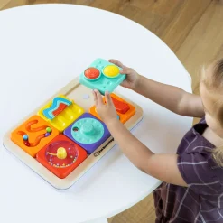 Fat Brain PlayTab startsæt med baseplade og 6 brikker - 28x21 cm