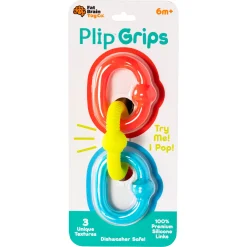 Fat Brain Plip Grips sanselegetøj - 3 silikoneled