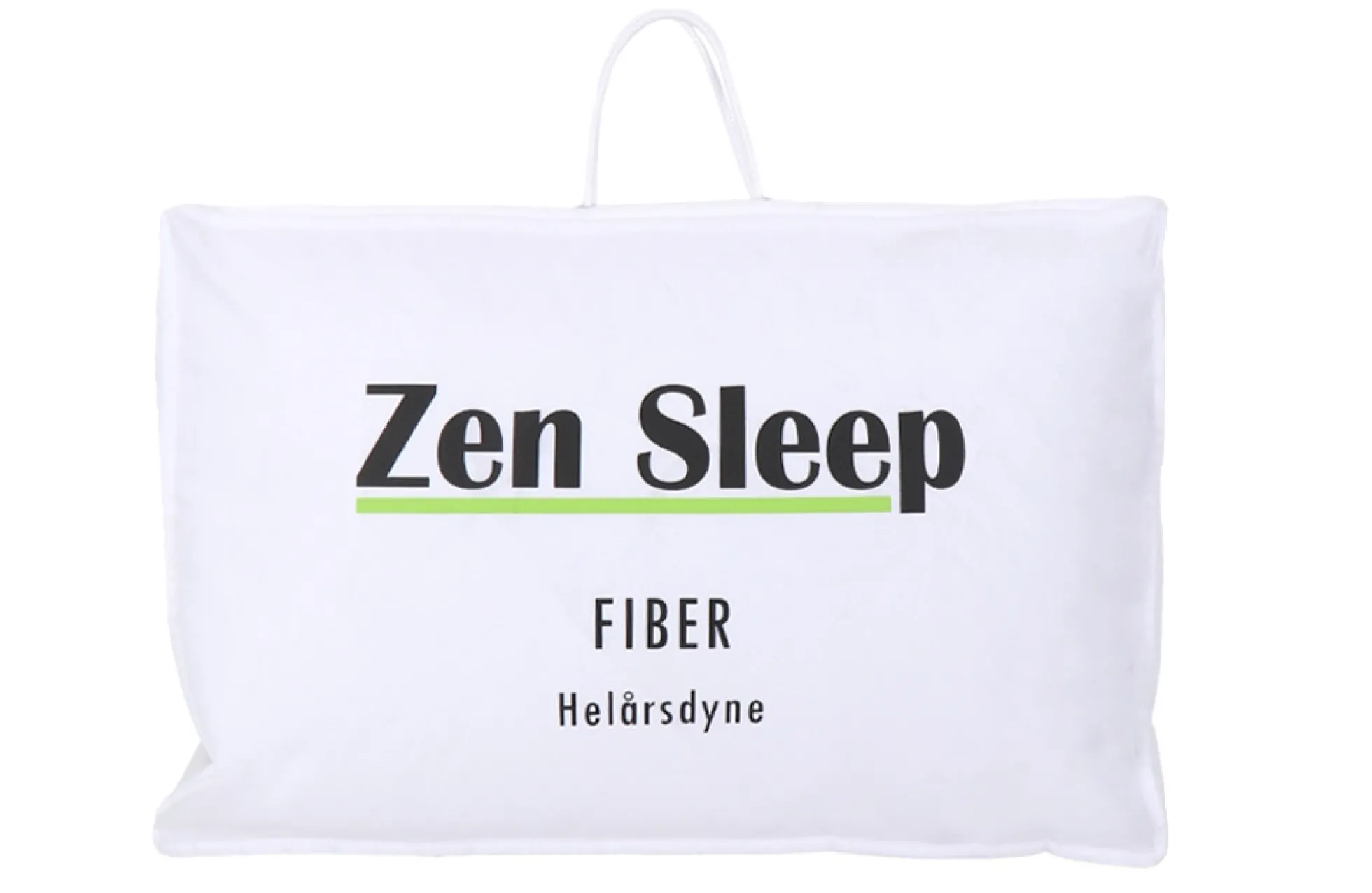 Fiberdyne - Allergivenlig helårsdyne - 140x200 cm - Fugt absorberende dyne med hulfibre