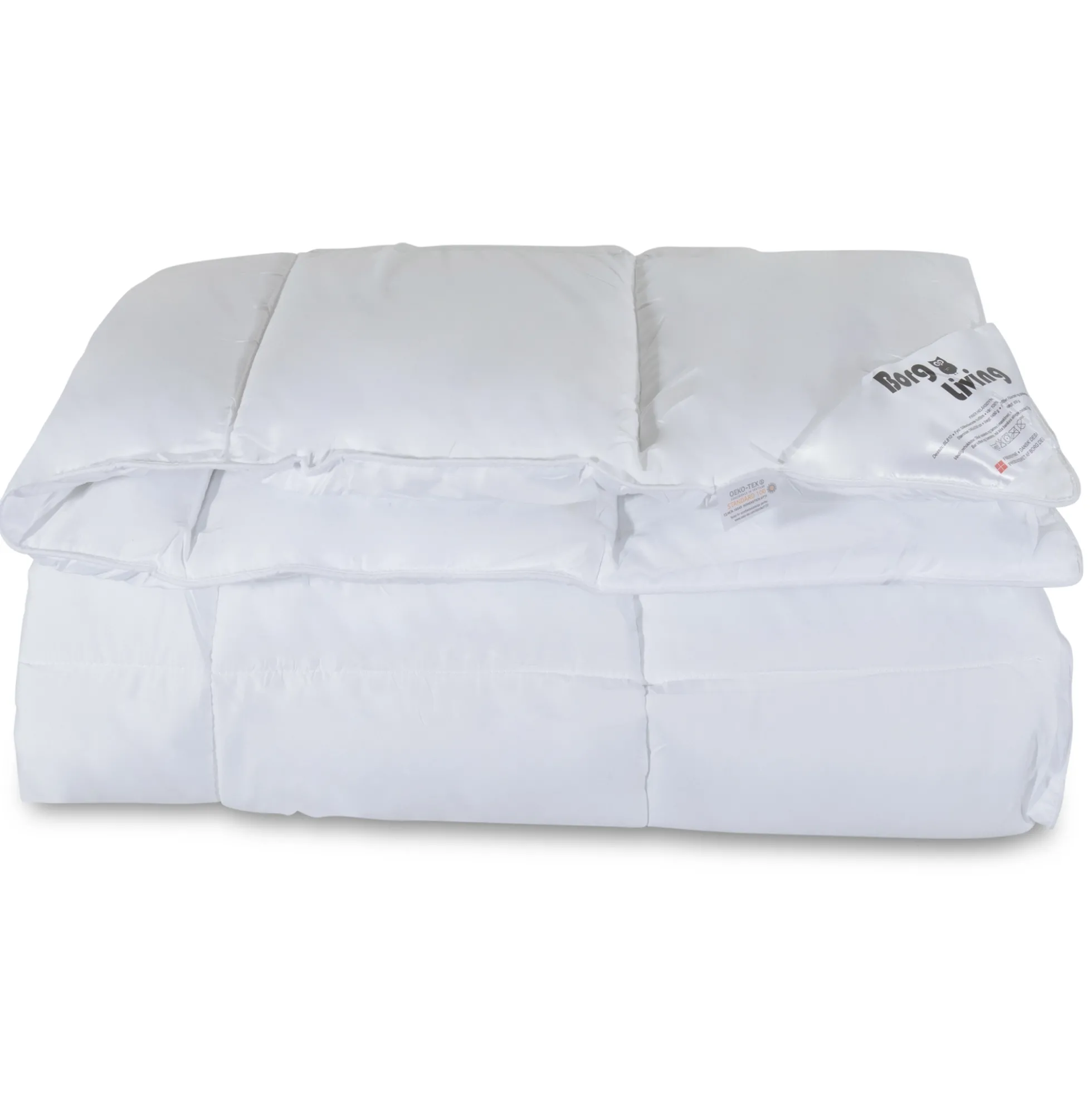 Fiberdyne - Helårsdyne - Microfiber dyne - 200x200 cm - Borg Living