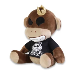 First Grade Monkey bamse - Squish Heads - 40 cm