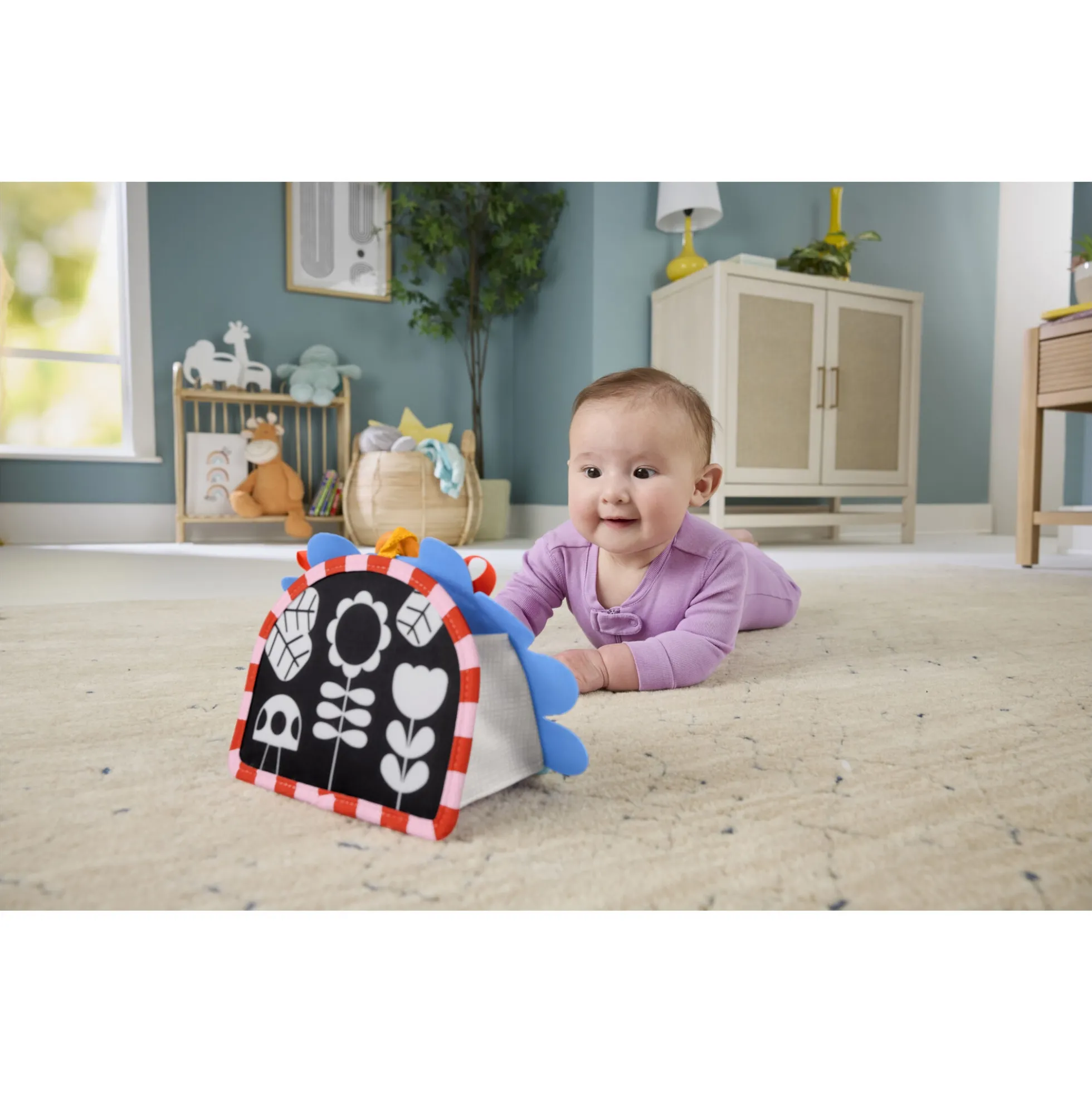 Fisher-Price Balanced Beginnings babyspejl til maveleg - 23 cm - 0 mdr