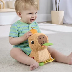 Fisher-Price blød kapivar sansebamse - 15 cm