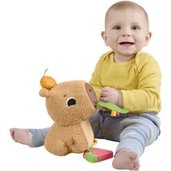 Fisher-Price blød kapivar sansebamse - 15 cm