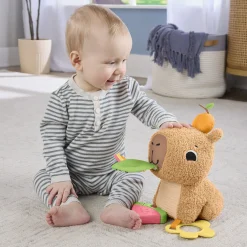 Fisher-Price blød kapivar sansebamse - 15 cm