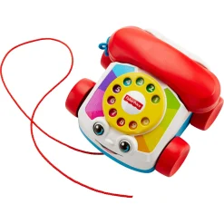 Fisher-Price klassisk snakketelefon med træksnor - 20 cm