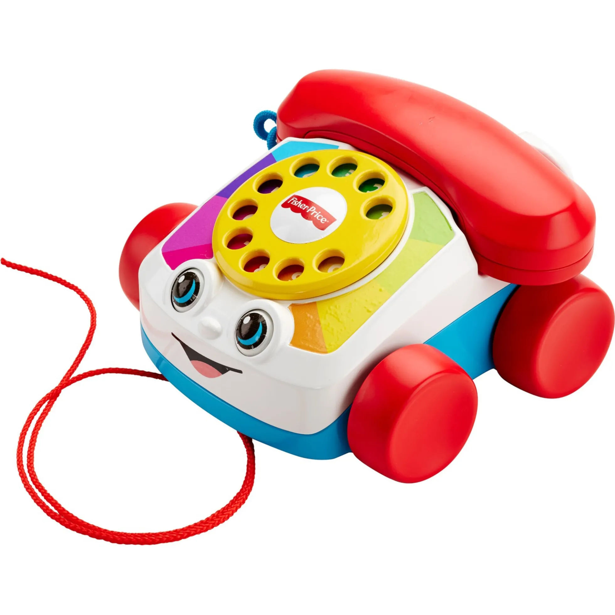Fisher-Price klassisk snakketelefon med træksnor - 20 cm