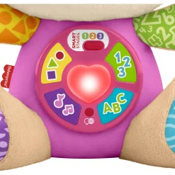 Fisher-Price Laugh & Learn Smart Stages søster hvalp musikbamse med 80+ lyde og sange - 30 cm