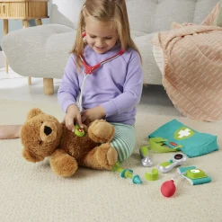 Fisher-Price lægesæt med lægetaske og doktorudstyr - 7 dele