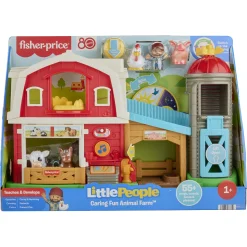 Fisher-Price Little People interaktiv bondegård med 5 figurer