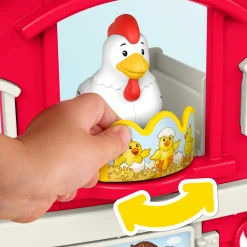 Fisher-Price Little People interaktiv bondegård med 5 figurer