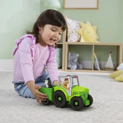 Fisher-Price Little People musikalsk traktor med bonde og hund - 25 cm